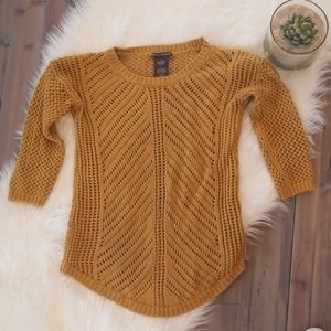 Mustard sweater